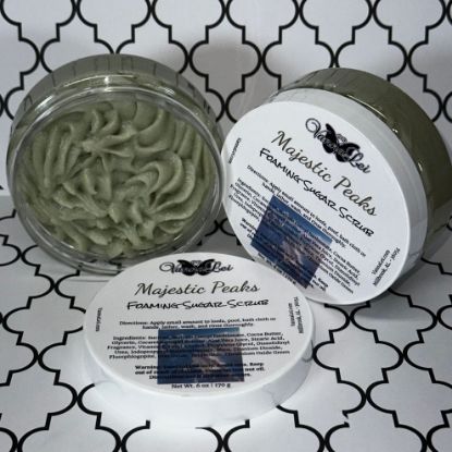 Picture of Majestic Peaks Foaming Sugar Scrub - 6oz 