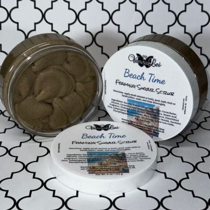 Picture of Beach Time Foaming Sugar Scrub - 6oz  